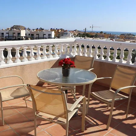 Apartment Athos, Mit Pool,dachterasse, Und Bergblick In San Juan De Terreros Pulpi